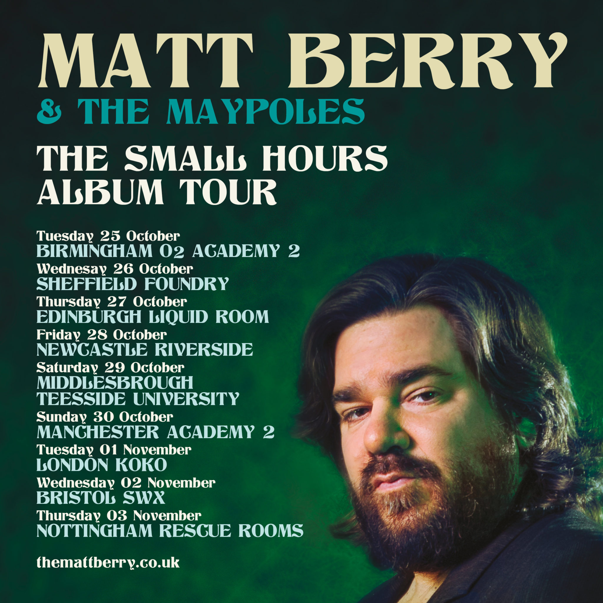 Matt Berry & The Maypoles On Tour Acid Jazz Records
